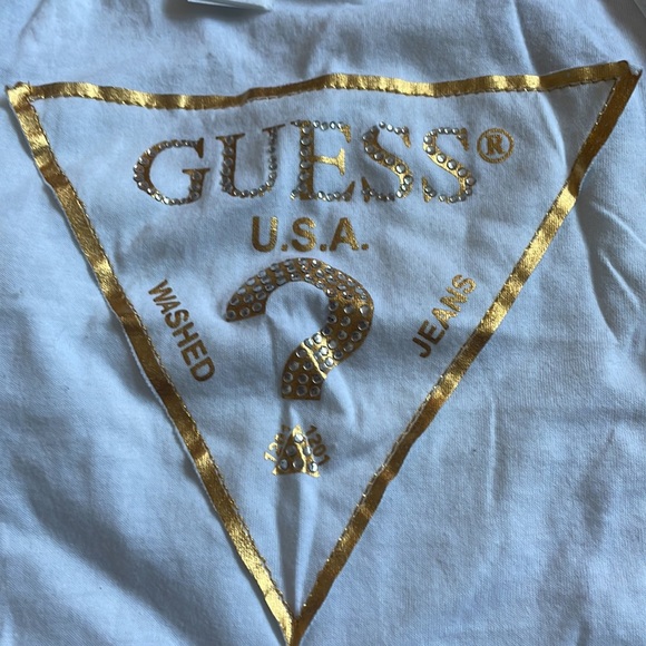 Guess Kids Tank Top White - Picture 2 of 3